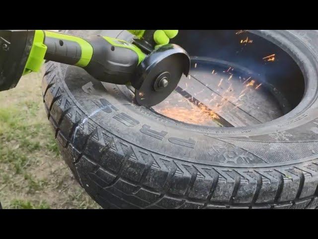 Хитрый Цыган удивил своей самоделкой из старой покрышки смотреть онлайн