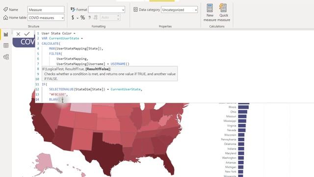 Power BI - Highlighting the Current User's Data смотреть онлайн