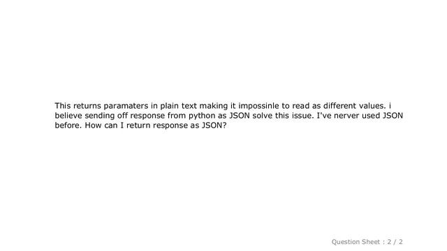 jQuery : How to return value from Python as JSON? смотреть онлайн