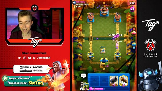 1.6 ELIXIR! CHEAPEST DECK DOMINATES LADDER! — Clash Royale