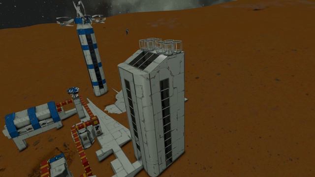 Mars Coop Survival Timelapse Storage Silo / Part 5 - Space Engineers смотреть онлайн