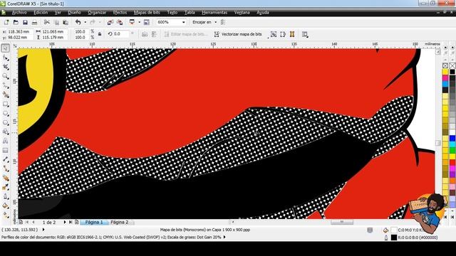 CONSIGUE medios tonos Vectorizados RÁPIDO y FÁCIL ? Corel Draw Serigrafia смотреть онлайн