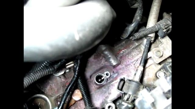 Mitsubishi Lancer 10. Датчик входного вала смотреть онлайн