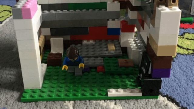 Обычный день лего человечка. (Быстрое видео) смотреть онлайн
