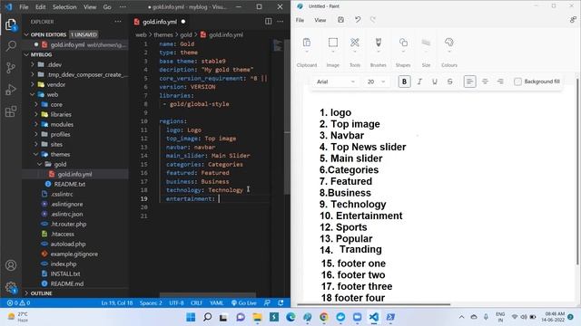 How to create info.yml file for the custom theme смотреть онлайн