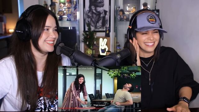 Guys Try PERIOD PAIN SIMULATOR! - Girls React! | The Urban Guide смотреть онлайн