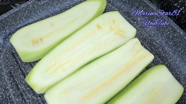 Не успеваю покупать КАБАЧКИ? Готовлю из них БЫСТРЫЙ ОБЕД или УЖИН сочные КАБАЧКИ на сковородке грил смотреть онлайн