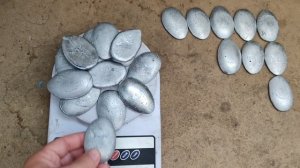Рыболовные грузики 1этап Плавка свинца