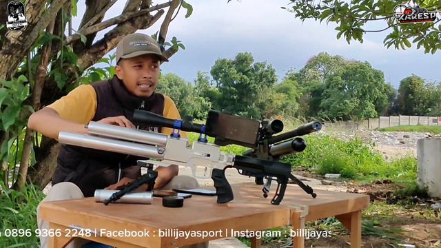 SENAPAN ANGIN PCP TERBARU SISTEM TERBARU LDT DOUBLE TANK | PCP PREDATOR TAKTIKAL LARAS DALAM TABUNG смотреть онлайн