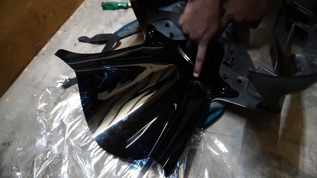 Honda CBR250R | Visor Installation | Fairing Disassembly | HIGHWAY MUTANTS