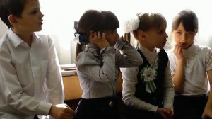 Праздник «Прощай азбука» в Приморской начальной школе