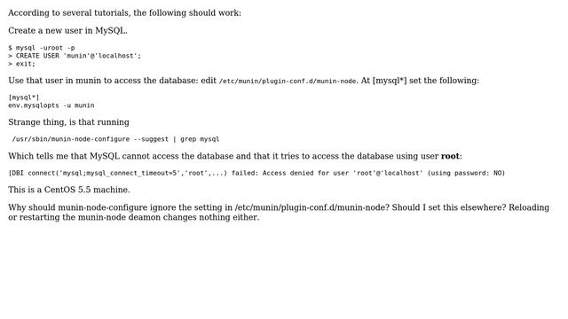 DevOps & SysAdmins: Munin access to MySQL (2 Solutions!!) смотреть онлайн