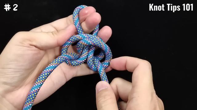 The three most commonly used knots in daily life@knottips101 смотреть онлайн