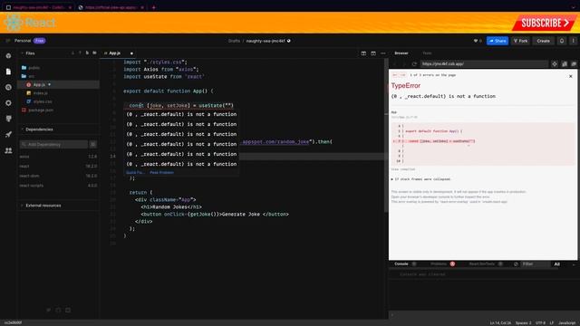 REACT JS Axios Slow Paced Tutorial - Pure Coding Vibes смотреть онлайн