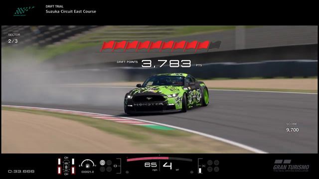 Gran Turismo™SPORT Team Juice Driftworx Edition Monster Energy Mustang Gr3 Road Car. смотреть онлайн