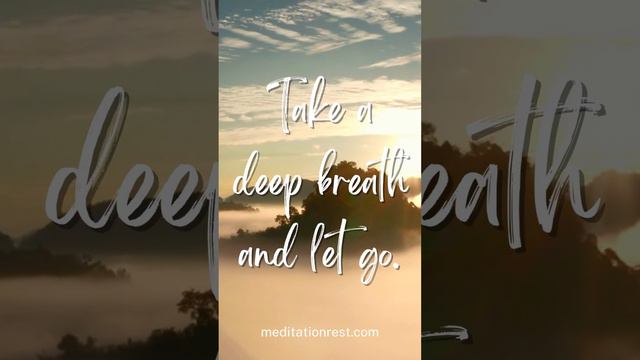 Take a deep breath and let go. смотреть онлайн