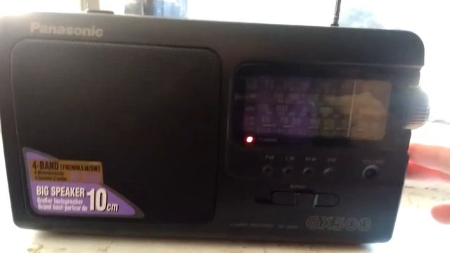 Радиоприемник Panasonic RF-3500 (GX500). Качественный прием на коротких волнах. Утром в городе смотреть онлайн