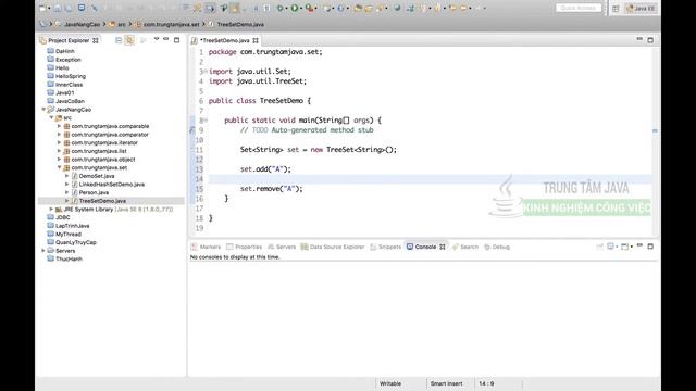 Java Nâng Cao 13 Set - TreeSet смотреть онлайн