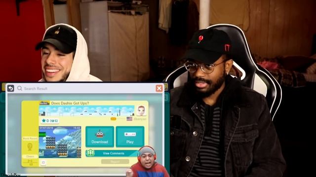 Try Not To Laugh! DashieGames IMPOSSIBLE!! CHALLENGE! | REACTION!! смотреть онлайн