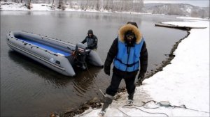 Алюминиевый импеллер  против стального  !  Плоский вертикальный борт .