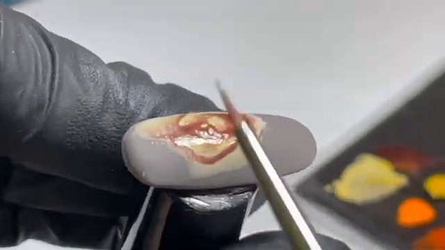 Рисую розу гель лаками/ Дизайны ногтей /Цветы гель лаками смотреть онлайн