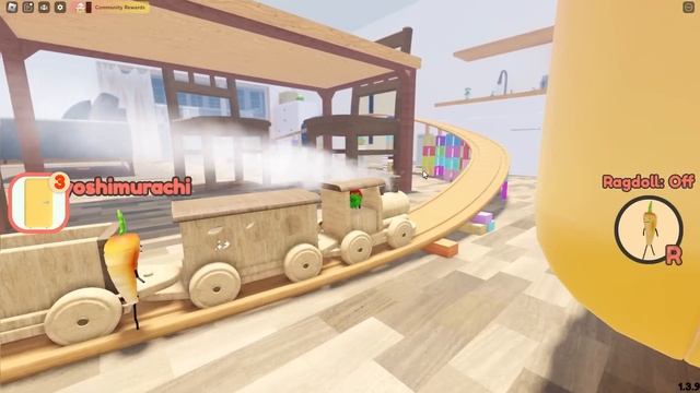 ФРУКТЫ УЧАТСЯ ХОДИТЬ! Roblox Secret Staycation смотреть онлайн