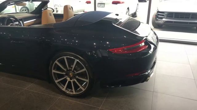 2017 Porsche 911 Carrera Cabriolet #78703 смотреть онлайн