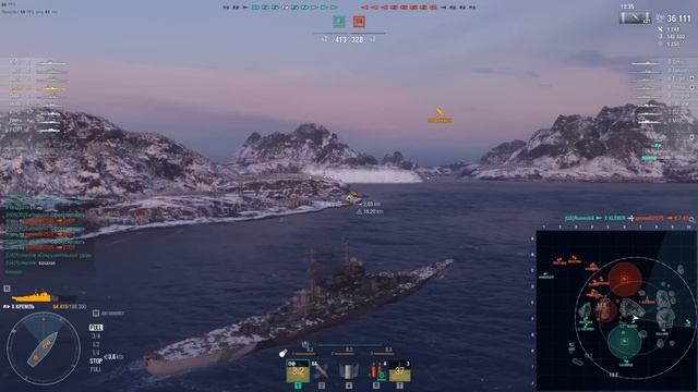 ПОДАРКИ НА 23 ФЕВРАЛЯ / РАЗРУШАЕМЫЕ КАРТЫ \ АНИМАЦИЯ КЕПОВ ⚓ #полундра WORLD OF WARSHIPS смотреть онлайн