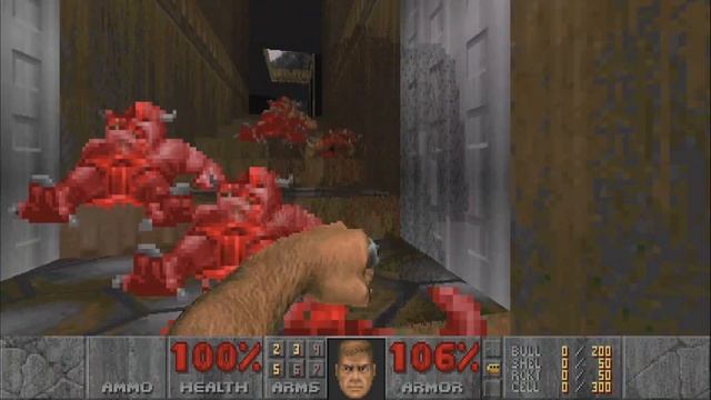 Classic DOOM E1 Map 9 - Secret Map смотреть онлайн