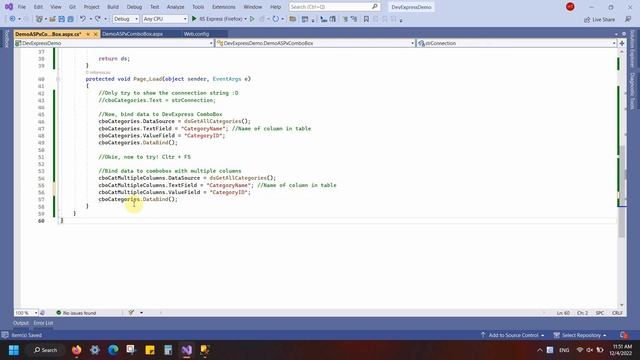 [C# - ASP.Net – ASPxComboBox] Multiple columns and Tooltip text in ASPxComboBox DevExpress. смотреть онлайн