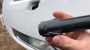 Opel Insignia. Как прочистить форсунку омывателя фары