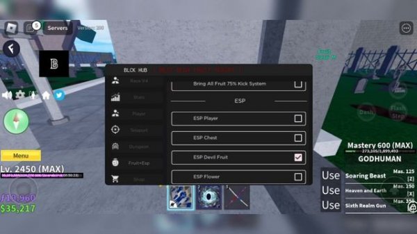 Blox Fruits Best Keyless Script | Arceus X | Fluxus | Delta