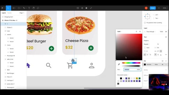 How to create Food ordering app in Figma || UX and UI || Designer in 2024 || UX Portfolio Tutorial смотреть онлайн