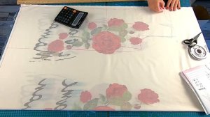 Чертеж основы платья. Построение сразу на ткани. Весенне летний Марафон.mp4