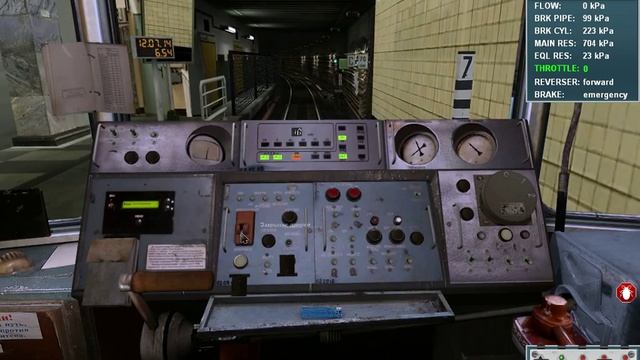 Московское метро в ручном режиме. Часть 1. смотреть онлайн