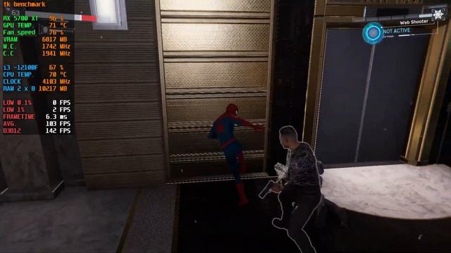 Spider-Man Remastered RX 5700 XT | i3 12100f | 1080p (low, medium,high,ultra) смотреть онлайн