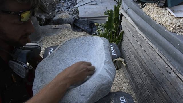 How To Carve a Stone Sink in 4 hours! Installation смотреть онлайн