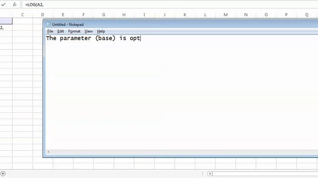Excel LOG Function - How to use LOG Function смотреть онлайн