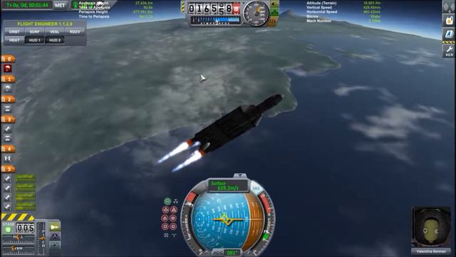 KSP Kapsule - 1.2.2 Tutorial - How to get into orbit смотреть онлайн