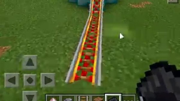 Как запустить вагонетку без рельс в майне пе #3