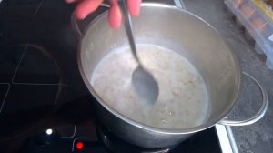 Каша овсяная на молоке пошаговый рецепт . Супер лёгкий и вкусный способ приготовления . Овсянка сэр