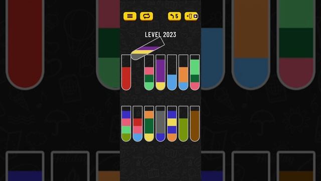 Water sort puzzle level 2023 смотреть онлайн
