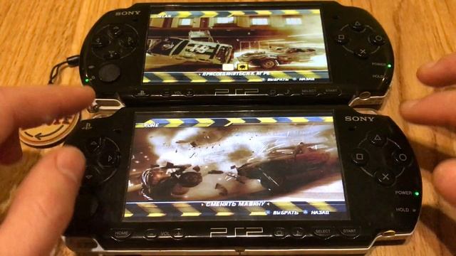 Two PSP Multiplayer FlatOut: Head On WIFI FULL HD смотреть онлайн