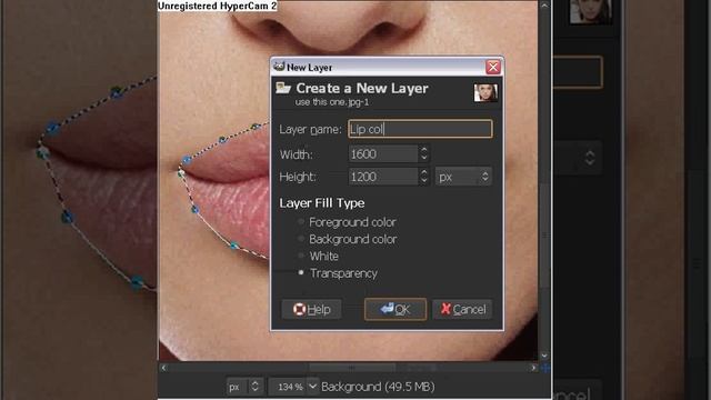 GIMP Tutorial: How to Change the Lip color смотреть онлайн
