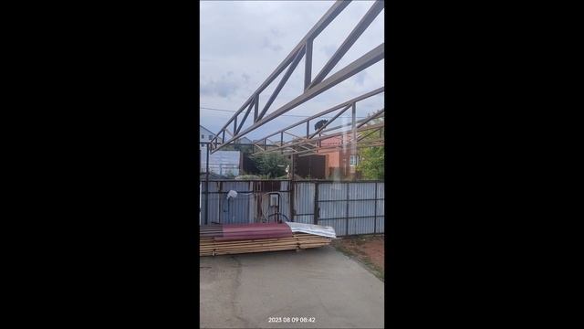 Навес мой Челябинск Сухомесово 30 08 23