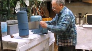 Устройство  бездымной  печи  на  дровах  для  обогрева  и  приготовления  пищи.