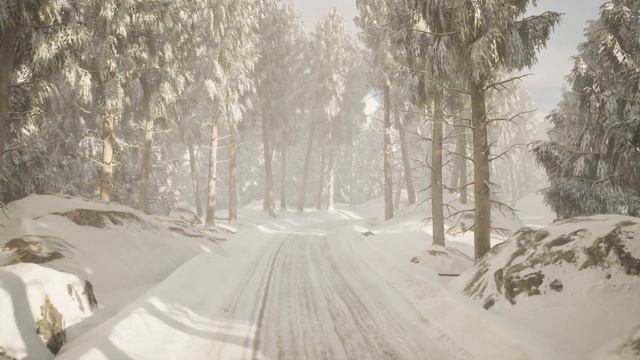 Created Realistic Environment in Unreal Engine 5 | Snowy Forest | Sunny Day смотреть онлайн