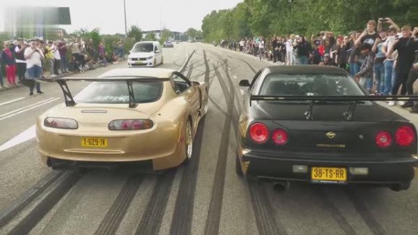 Спорткары Суперкары Тюнинг Фестиваль Supra Skyline Porsche BMW Mazda Toyota Subaru Mercedes-Benz ...