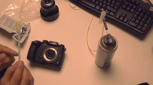 Grean Clean (sensor cleaning system) - как почистить матрицу