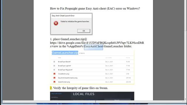 Fix Propnight game Easy Anti-cheat (EAC) error on Windows 11/10 смотреть онлайн
